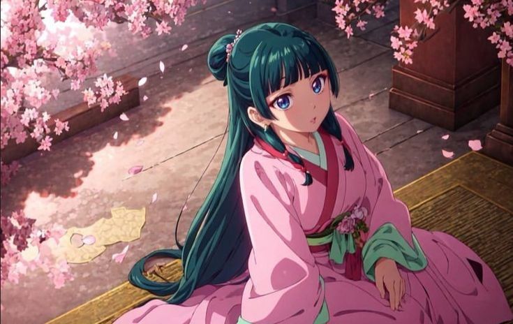 Maomao solving poison mysteries as one of The Apothecary Diaries Characters in the Inner Palace