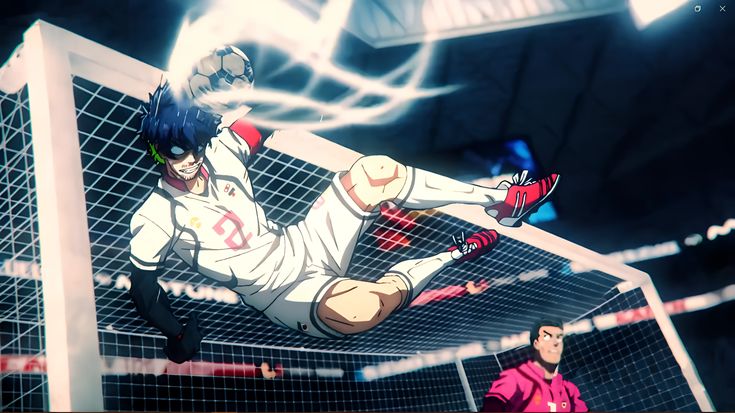 Oliver Aiku from Blue Lock Characters showcasing defensive leadership and field control