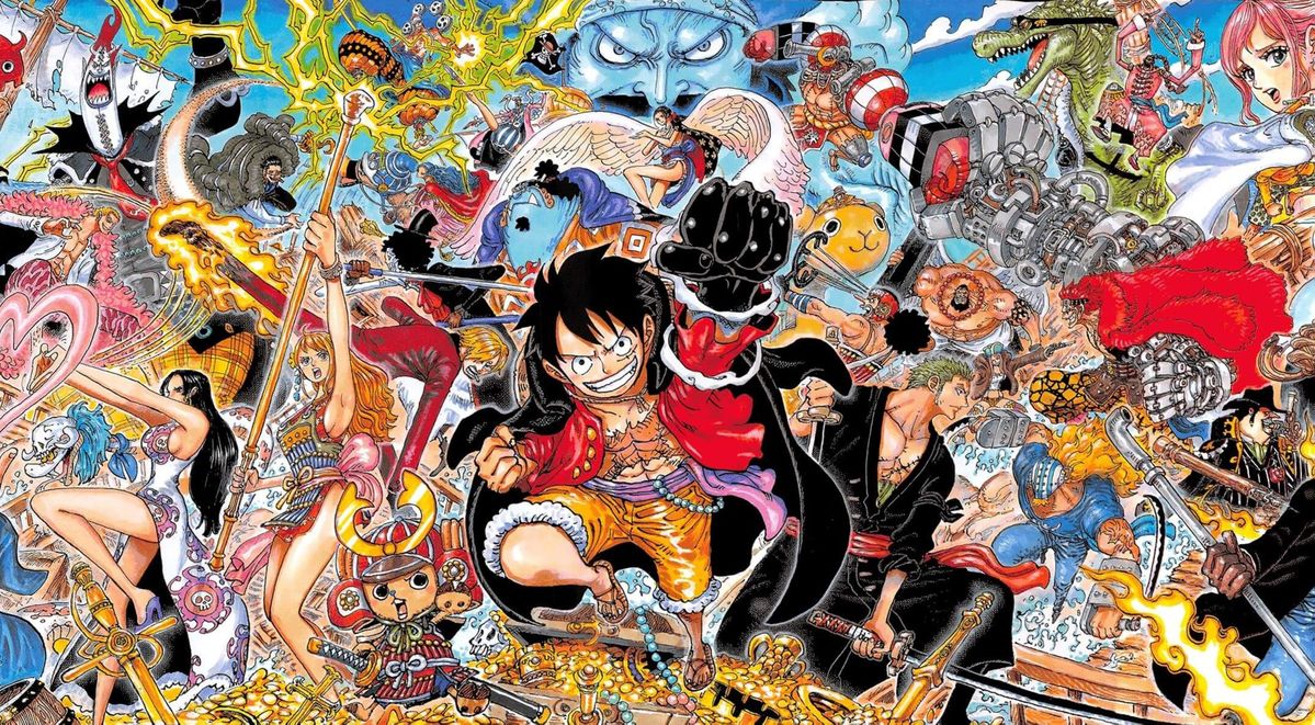One Piece Manga Characters
