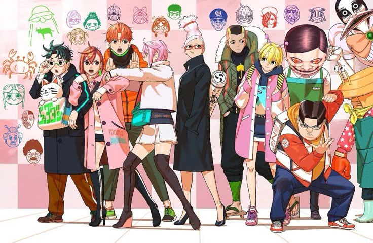 The impact of the characters in dandadan